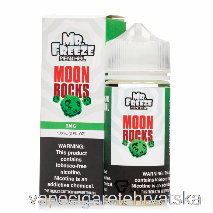 Vape Cigarete Moonrocks - Mr Freeze - 100ml 0mg